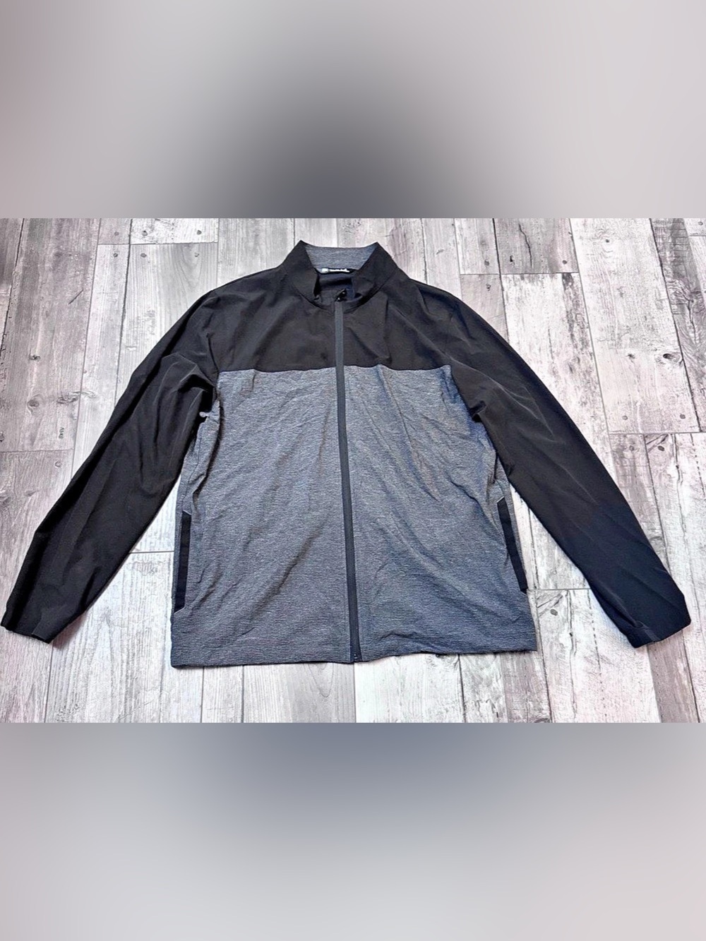 Travis Mathew Jacket Mens Large Long Sleeve Outdoor Lightweight Full Zip Pockets